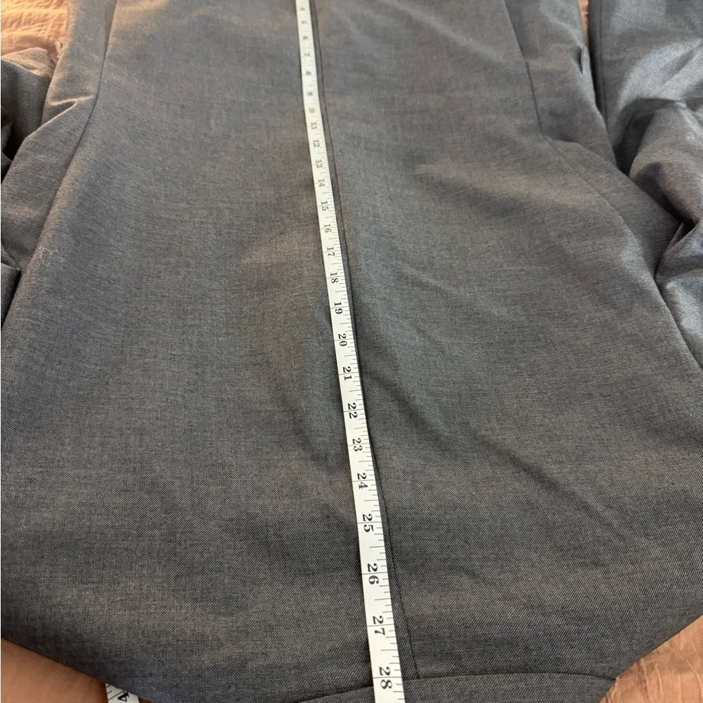 Alfani 2pc Suit Mens Gray Slim Fit Top, 32/30 Bottom Slim Fit